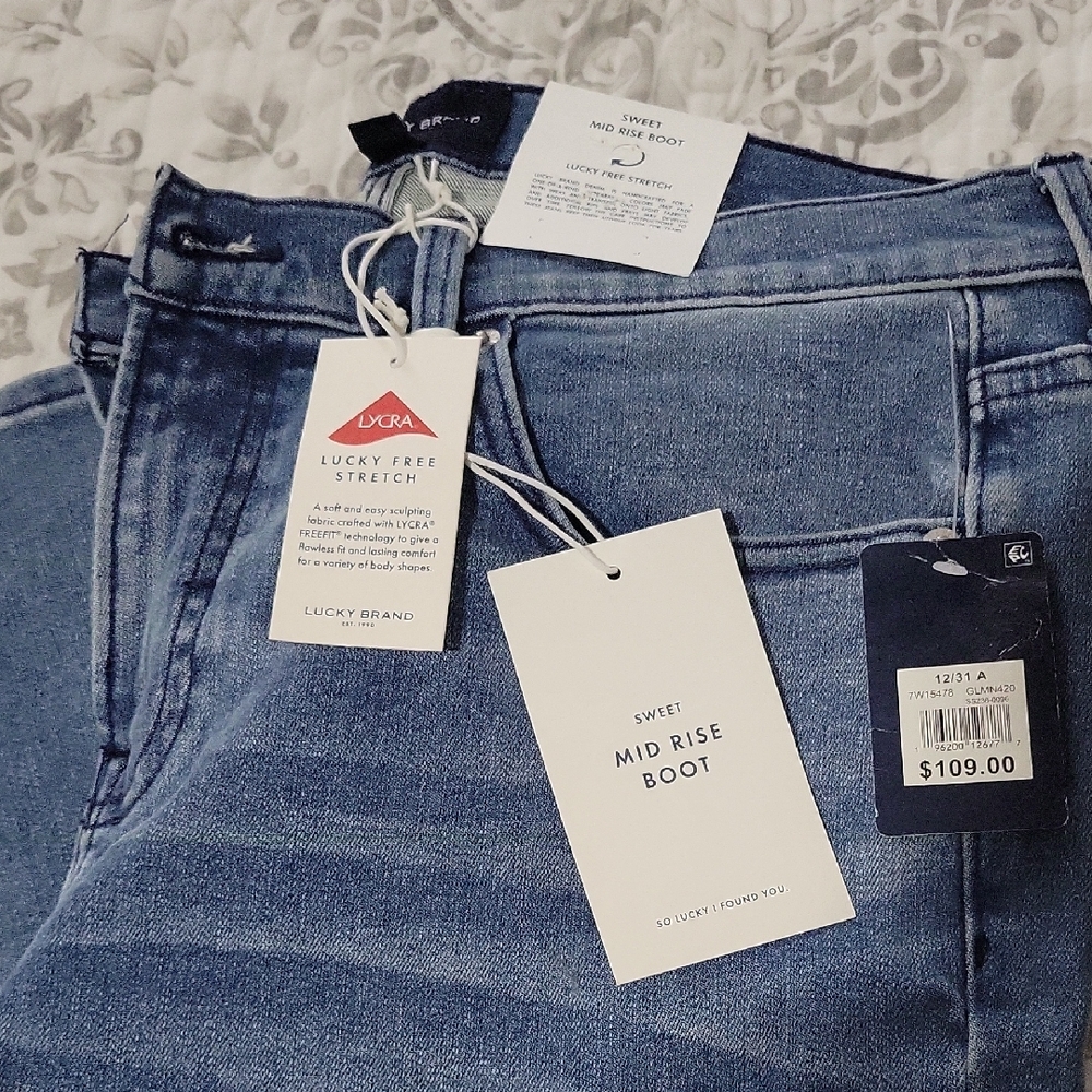Lucky Brand Blue Boot Cut Jeans Classic Style